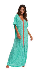 Mint Inca Abaya Maxi Dress