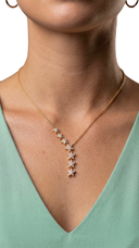 Shooting Star Y Necklace