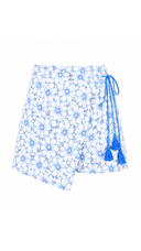 Poupette Flower Mini Wrap Skort