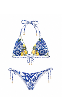 Capri Lemon Triangle Bikini Set