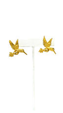 Hummingbird Lover Stud Earrings