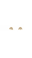 Mini Leaf Stud Earrings