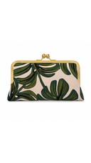 Monstera Crossbody Chain Small Clutch