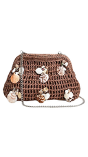 Crochet Shell Crossbody Bag