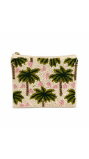 Pink Palm Coin Purse