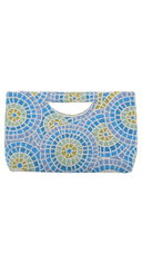 Half Moon Lisbon Beaded Clutch Crossbody