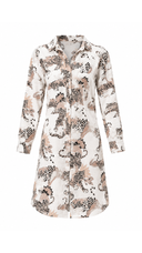 Fierce Tiger Cotton-Linen Tunic